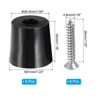Unique Bargains Rubber Non Slip Shock Absorption Furniture Pads - 2 of 4