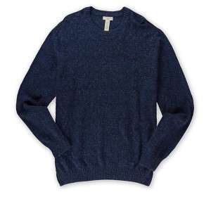 Dockers Mens Marled Wool Mix Pullover Sweater, Blue, XX-Large - 1 of 1