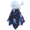Luvable Friends Baby Boy Plush Blanket and Security Blanket, Deep Sea, One Size - 2 of 3