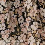 black ivory floral
