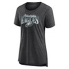 NFL Philadelphia Eagles Women's Heather Short Sleeve Scoop Neck Tri-Blend T-Shirt - 2 of 3