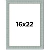 PosterPalooza | Refined Blue Picture Frame - UV Acrylic, Foam Board Backing, Hanging Hardware - 2 of 4