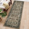 Vintage Area Rugs Washable Low Pile Non Slip Foldable Carpet for Living Room Bedroom Indoor Ultra Soft Retro Printed Distressed Rug - 3 of 4