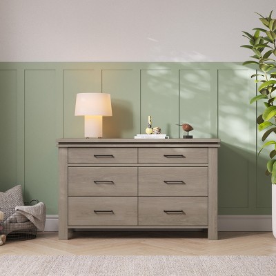 Child Craft Denman Crib, Dresser and Chest Nursery Set, 3-Piece, Includes 4-in-1 Convertible Crib, Dresser and Chest