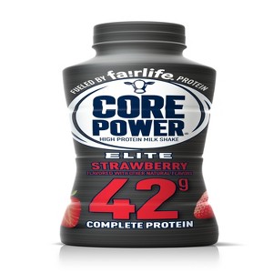 Core Power Elite Strawberry 42G Protein Shake - 14 fl oz Bottle - 1 of 4