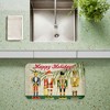 Stupell Industries Classic Nutcrackers Happy Holidays Printed Anti-Fatigue Floor Mat, design by Paul Brent, 30"x18" - 3 of 4