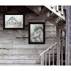 Gulches (True Spirit (Horses)) 2-Piece Vignette by Debi Coules, Black Frame - 4 of 4