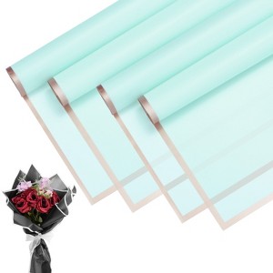 Unique Bargains Waterproof Floral DIY Wedding Flower Wrapping Paper 1 Pc - 1 of 4