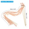 Unique Bargains Bell Ornament Wedding Party Streamer Fairy Wands 24 Pcs - 2 of 4
