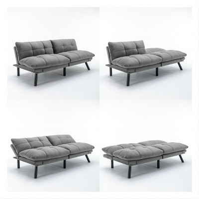 Vynxaria  Convertible Folding Sofa Bed - Modern Comfort for Small Spaces