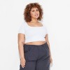 Women's Short Sleeve Square Neck Fitted Seamless T-Shirt - Wild Fable™ - 2 of 3