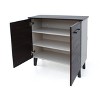 Wilnona Modern 3Shelf Cabinet - Christopher Knight Home - image 3 of 4