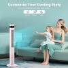 ZAFRO Tower Fan With Remote, Cooling Fans That Blow Cold Air for Home, 85¡ã Oscillating Bladeless Tower Fan with 24ft/s Velocity, 3 Modes - 4 of 4