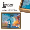 Creative Mark Illusions Floater Frame for 0.75" Depth Stretched Canvas Paintings & Artwork -[Antique Gold - image 4 of 4