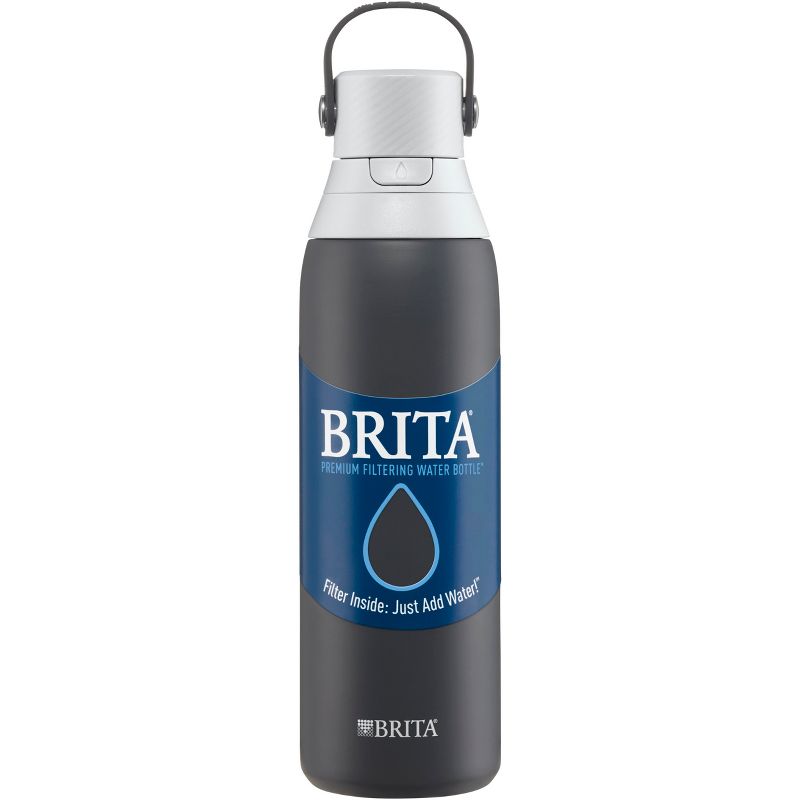 Brita 20oz Premium Double-Wall Stainless Steel Insulated Filtered Water Bottle, 3 of 12