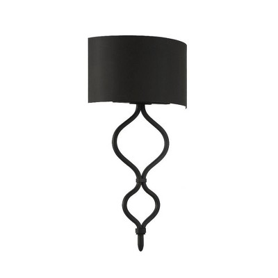 Savoy House Como 1 - Light Wall Light in  Matte Black