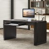 Araoz Modern Desk with Built-in Power Outlets|HULALA HOME-CHARCOAL - 2 of 4
