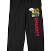 Chucky Character Logo Men’s Black Sleep Pajama Pants - 2 of 4