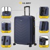 U.S. Army FOX PRO 28" Expandable Large Checked Hardside Suitcase with TSA Lock - 2 of 4