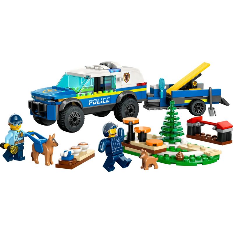 LEGO City Mobile Police Dog Training Set with Toy Car 60369, 3 of 8