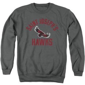Saint Joseph's University Official Hawks Logo Adult Crewneck Sweatshirt - 1 of 4