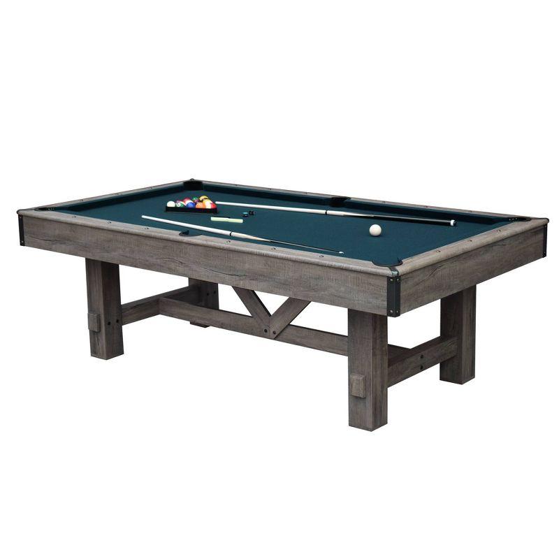 Hathaway 7&#39; Logan 3 in 1 Pool Table with Benches, 2 of 11