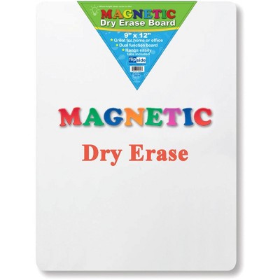 Flipside Products Magnetic Dry Erase Board 9"x12" White 10025