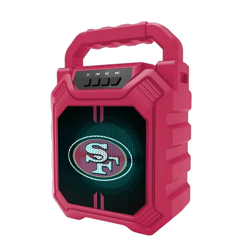 NFL San Francisco 49ers LED Speaker with Color v.6, 1 of 5