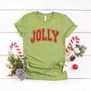 Simply Sage Market Women's Jolly Varsity Thick Outline Short Sleeve Graphic Tee - 3 of 4