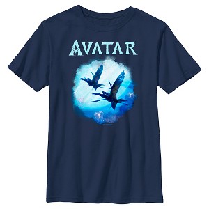 Boy's Avatar: The Way of Water Great Leonopteryx Flight Logo T-Shirt - 1 of 4