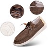 Alpine Swiss Flynn Mens Boat Shoes Casual Slip On Moccasin Loafers Sailing Deck Shoe So Light It Floats On Water - 3 of 4