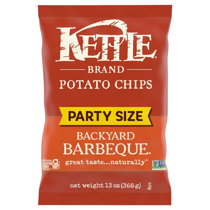 Kettle Brand Backyard Barbeque Potato Chips - Case of 9/13 oz, 2 of 7
