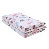 DreamWorks Gabby's Dollhouse Dream It Up Pink, Aqua, Purple PJ's Deluxe Easy Fold Toddler Nap Mat - 3 of 4