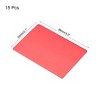 Unique Bargains DIY Laser Printing Office Engraving Aluminium Blank Tag 15 Pcs - 2 of 4