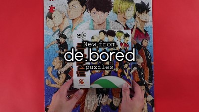 De.bored Haikyu!: Tokyo Training Arc Jigsaw Puzzle - 500pc : Target