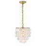 Elegant Lighting Selene 1 light Brass Pendant - 4 of 4