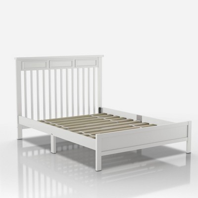 Full Grisson Platform Bed White - miBasics