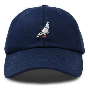 Dalix Pigeon Embroidered Cap Cotton Baseball Dad Hat for Men & Women Casual Cool - 1 of 4