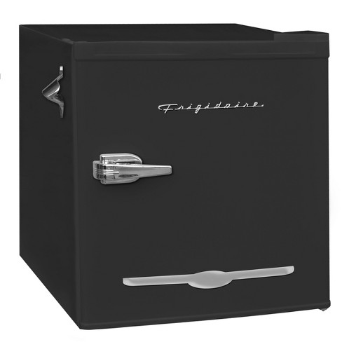 Frigidaire 1.6 Cu Ft Retro Fridge With Side Bottle Opener Black