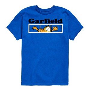 Boys' - Garfield - Garfield Panel Logo Short Sleeve Graphic T-Shirt - 1 of 4