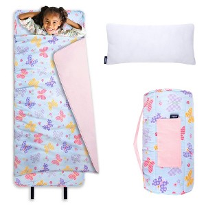 Wildkin Kids Original Nap Mat – Cozy Kids Sleep Mat with Pillow, Ideal for School & Travel - 1 of 4