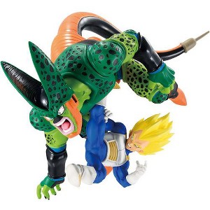 Bandai - Ichibansho - Dragon Ball Z - Revible Moment - Vegeta vs Cell (Dragon History II) Figure - 1 of 4