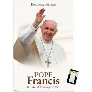 Trends International Pope Francis - Memorial Unframed Wall Poster Prints - 1 of 4