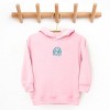 The Juniper Shop Embroidered Choose Joy Rainbow Toddler Hoodie - 2 of 4
