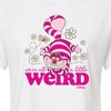 Women's - Disney - Alice In Wonderland Cropped Graphic T-Shirt - image 2 of 4