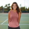 Dalix Womens Espresso Martini Muscle Tank - 3 of 4