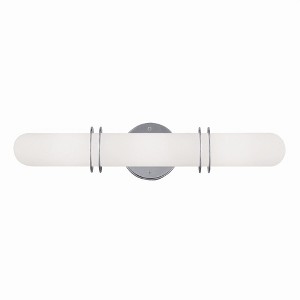 Livex Lighting Pelham 3 - Light Vanity in  Polished Chrome - 1 of 1