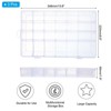 Unique Bargains Plastic Nail Bead Art Supplies Fishing Tools Craft Organizer 13.6x8.6x1.9 Inch 3 Pcs - 2 of 4