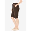 Woman Within Plus Size 7-Day Knit Bermuda Shorts - 4 of 4