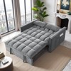 CAVINAS 54" Pull-out Couch - Convertible Sleeper Sofa Bed with Comfortable Upholstery, Space-Saving Practical Furniture for Living Room, Bedroom - 3 of 3